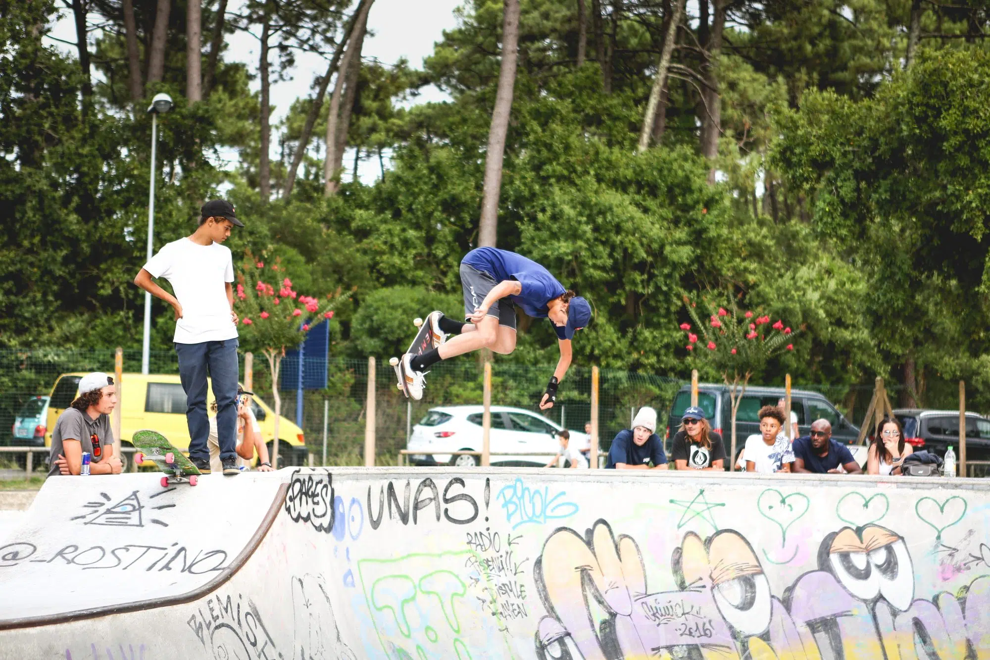 backside aire skatepark capbreton