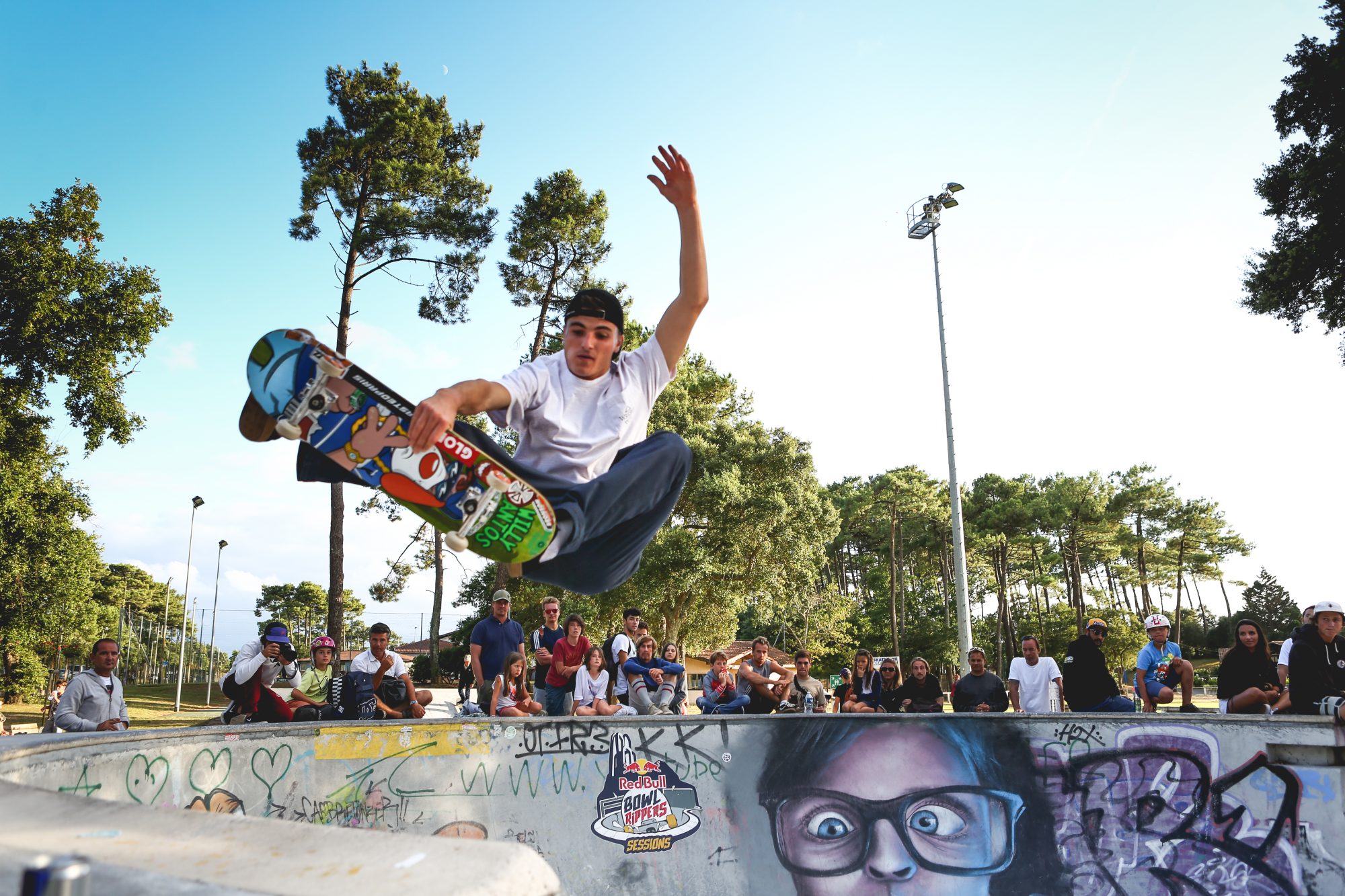 Vincent Milou Capbreton skatepark Événementiel sportif Vincent Milou Capbreton skatepark Événementiel sportif